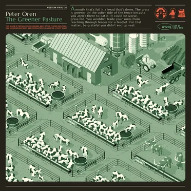 The Greener Pasture by Peter Oren - album cover