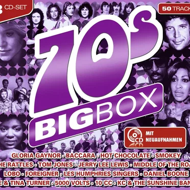 70s Big Box by Various Artists - album cover