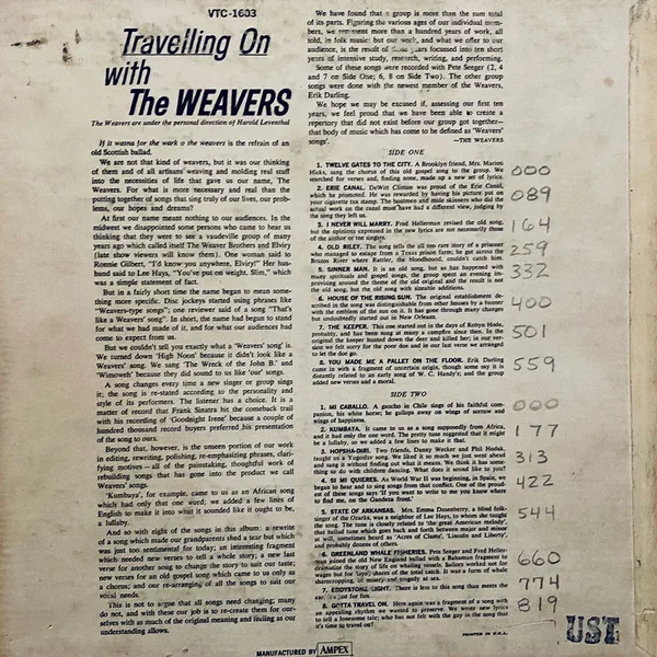 Travelling On with The Weavers