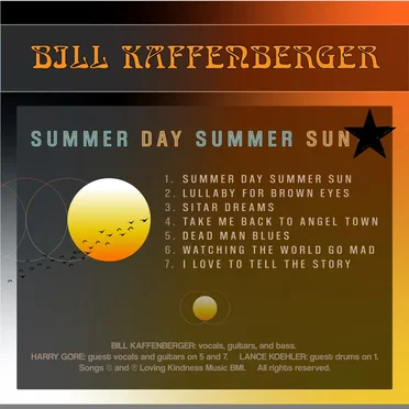 SUMMER DAY SUMMER SUN by Bill Kaffenberger - album cover