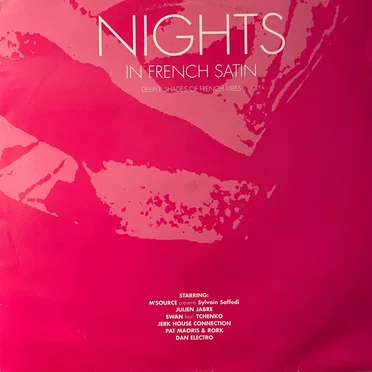 Nights in French Satin (Deeper Shades of French Vibes) by Various Artists - album cover