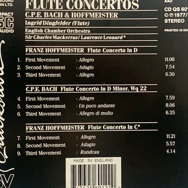 Flute Concertos