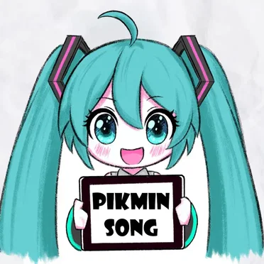 Hatsune Miku sings the Pikmin song by Brendan234 - album cover