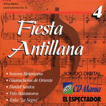 Fiesta antillana 4 by Various Artists - album cover