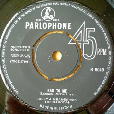 Bad to Me / I Call Your Name