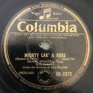 Mighty Lak' a Rose / Cradle Song
