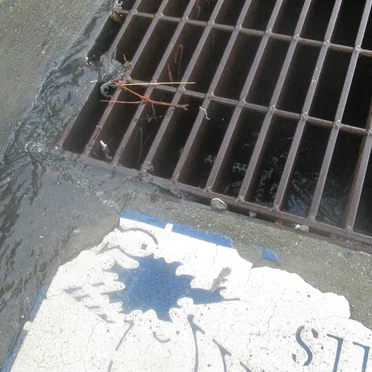 Transit Center Storm Drains