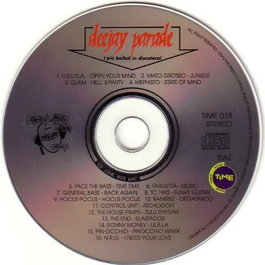 Deejay Parade, volume 1 by Various Artists - album cover