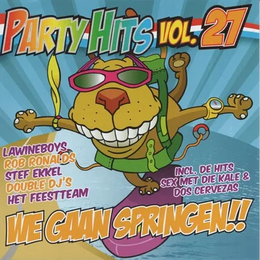 Party Hits, Vol. 27: We gaan springen!! by Various Artists - album cover