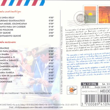 Marimbas du Guatemala et du Mexique by Various Artists - album cover