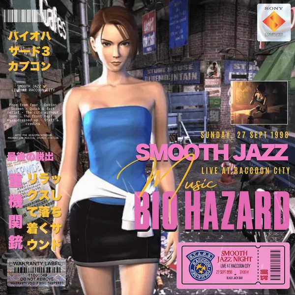 Smooth Jazz ๐ท Live at Raccoon City | Resident Evil 3 ๐ฉธ