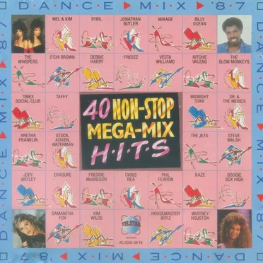 Dance Mix ’87: 40 Non-Stop Mega-Mix Hits by Various Artists - album cover