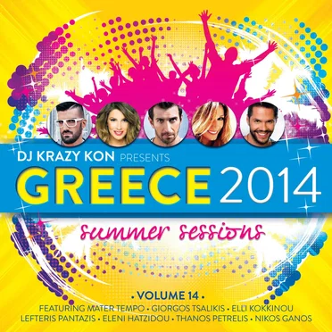 Greece 2014 Summer Sessions (Mixed by DJ Krazy Kon) by Various Artists - album cover