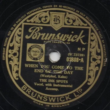 When You Come to the End of the Day / Can You Look Me in the Eyes