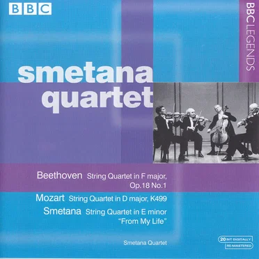 Beethoven: String Quartet in F major, op. 18 no. 1 / Mozart: String Quartet in D major, K. 499 / Smetana: String Quartet in E minor “From My Life”
