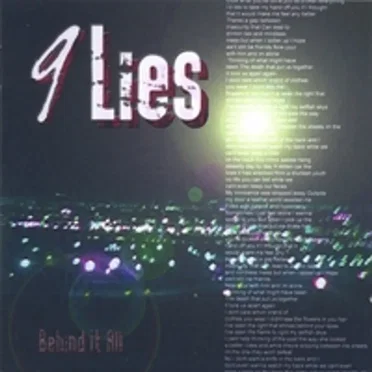 Behind It All by Nine Lies - album cover