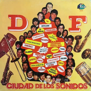 Distrito Federal, ciudad de los sonidos by Various Artists - album cover