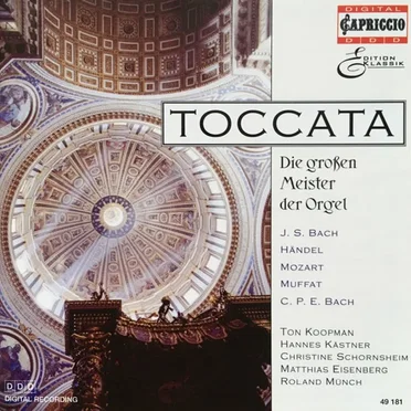 TOCCATA - Die Großen Meister der Orgel by Various Artists - album cover