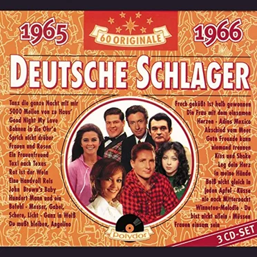 Deutsche Schlager 1965–1966 by Various Artists - album cover