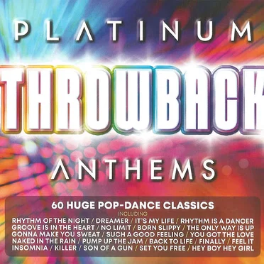 Platinum Throwback Anthems by Various Artists - album cover