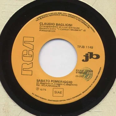 Sabato pomeriggio / Amore scusami