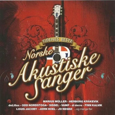 Tidenes beste norske akustiske sanger by Various Artists - album cover
