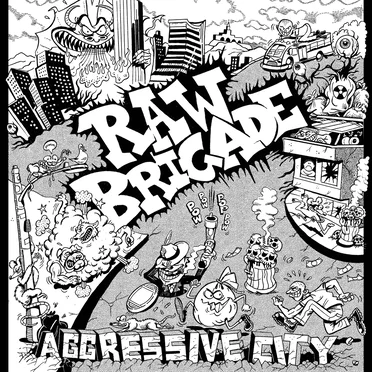 Aggressive City by Raw Brigade - album cover