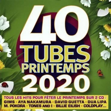 40 Tubes printemps 2020 by Various Artists - album cover