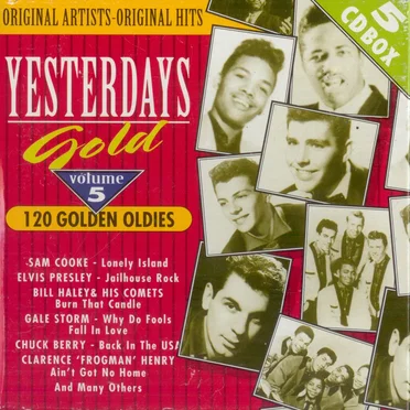 Yesterdays Gold: 120 Golden Oldies, Volume 5 by Various Artists - album cover
