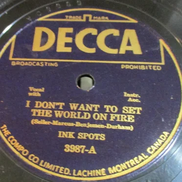 I Don’t Want to Set the World on Fire / Hey Doc!