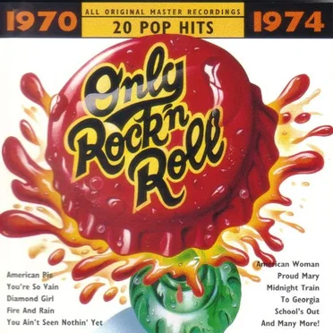 Only Rock’n Roll 1970–1974 by Various Artists - album cover