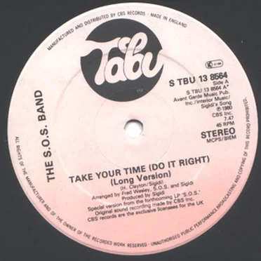 Take Your Time (Do It Right)