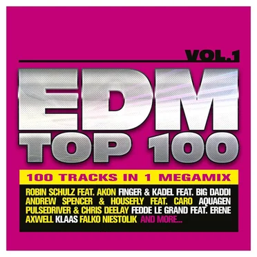 EDM Top 100, Vol. 1 by Various Artists - album cover