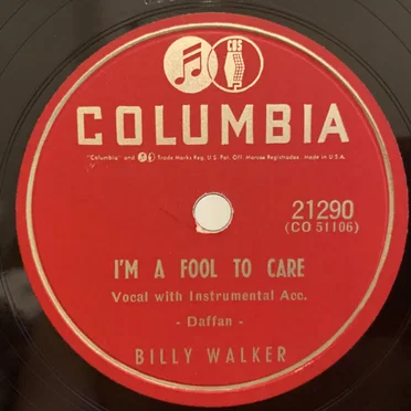 Going‐Going‐Gone! / I’m a Fool to Care