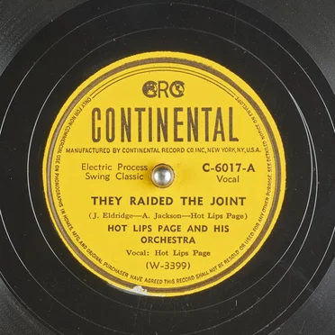 They Raided the Joint / Florida Blues