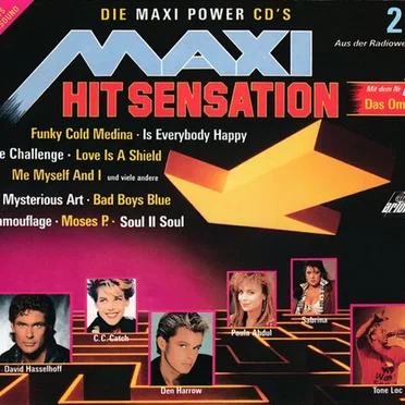 Maxi Hit Sensation by Various Artists - album cover