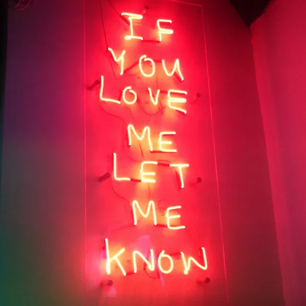 If You Love Me Let Me Know