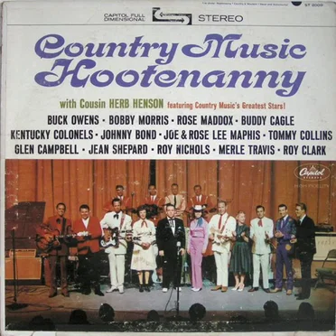 Country Music Hootenanny by Various Artists - album cover