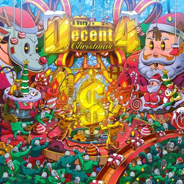 A Very Decent Christmas 4 by Various Artists - album cover