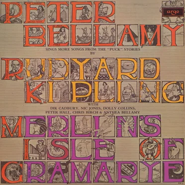 Merlin's Isle of Gramarye by Peter Bellamy - album cover
