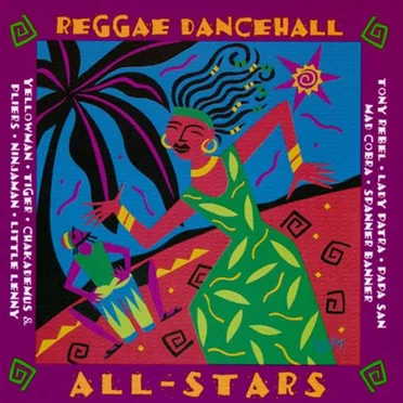 Reggae Dancehall All-Stars by Various Artists - album cover