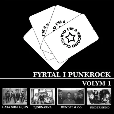 Fyrtal i punkrock Volym 1 by Various Artists - album cover