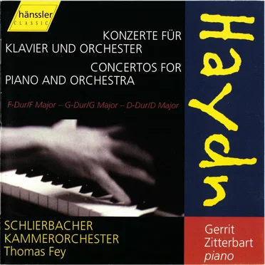 Konzerte für Klavier und Orchester F-Dur / G-Dur / D-Dur