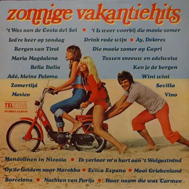 Zonnige vakantiehits by Various Artists - album cover