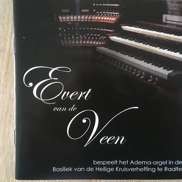 Evert van Veen bespeelt het Adema-orgel in de Basiliek van de Heilige Kruisverheffing te Raalte