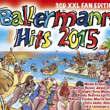 Ballermann Hits 2015 by Various Artists - album cover