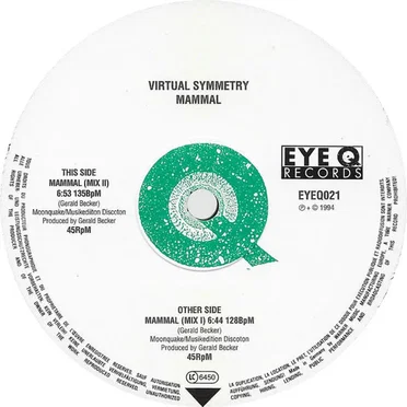 Mammal by Virtual Symmetry - album cover