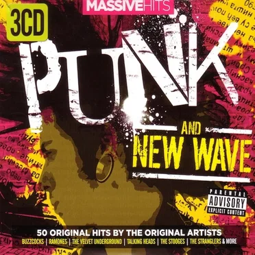 Massive Hits: Punk and New Wave by Various Artists - album cover