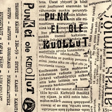 Punk ei ole kuollut by Various Artists - album cover
