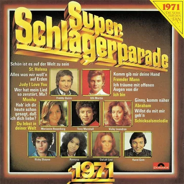 Super-Schlagerparade 1971 by Various Artists - album cover